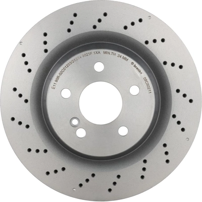Rear Disc Brake Rotor by BREMBO - 09.C502.11 (1 Qty) pa26