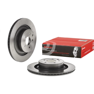 Rear Disc Brake Rotor by BREMBO - 09.D690.11 (1 Qty) pa1