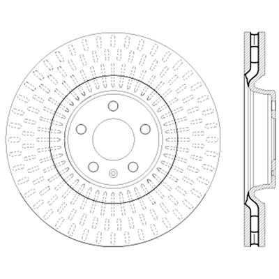 Rotor de frein à disque arrière by CENTRIC PARTS - 121.33133 pa2