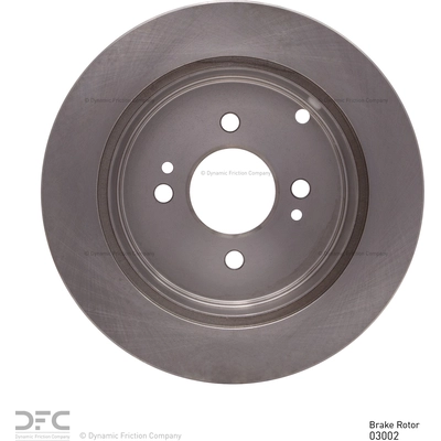 DYNAMIC FRICTION COMPANY - 600-03002 - Rear Disc Brake Rotor pa5