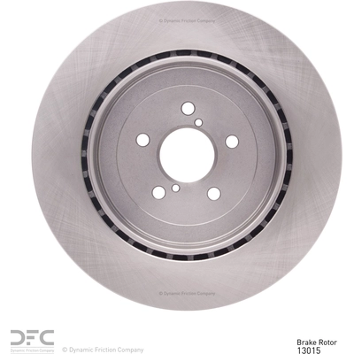 DYNAMIC FRICTION COMPANY - 600-13015 - Rear Disc Brake Rotor pa1