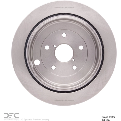 DYNAMIC FRICTION COMPANY - 600-13036 - Rear Disc Brake Rotor pa2
