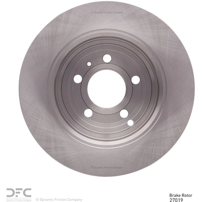 DYNAMIC FRICTION COMPANY - 600-27019 - Rear Disc Brake Rotor pa1