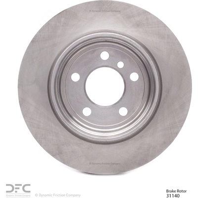 DYNAMIC FRICTION COMPANY - 600-31140 - Rear Disc Brake Rotor pa6
