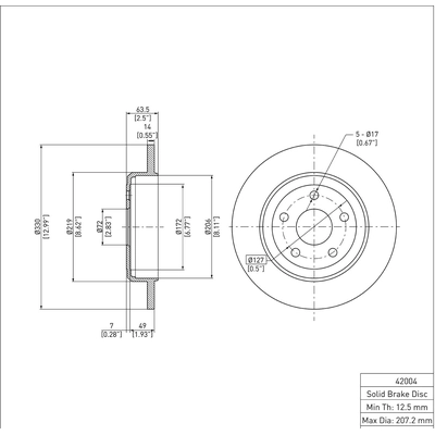 DYNAMIC FRICTION COMPANY - 600-42004 - Disc Brake Rotor pa2