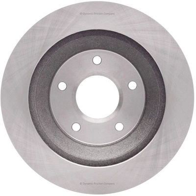 Rear Disc Brake Rotor by DYNAMIC FRICTION COMPANY - 600-47022 pa5