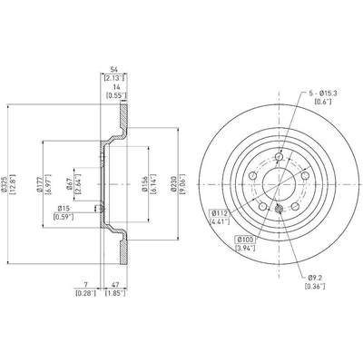 Rear Disc Brake Rotor by DYNAMIC FRICTION COMPANY - 600-63143 pa4