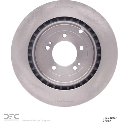 DYNAMIC FRICTION COMPANY - 600-72042 - Rear Disc Brake Rotor pa1