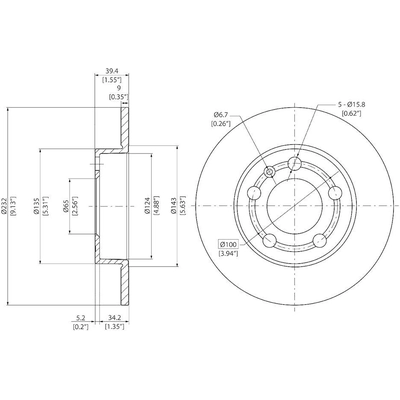 Rear Disc Brake Rotor by DYNAMIC FRICTION COMPANY - 600-74019 pa3