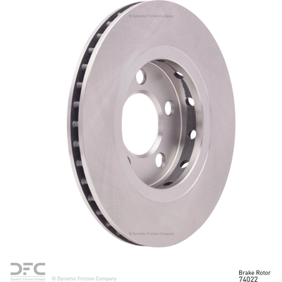 Rear Disc Brake Rotor by DYNAMIC FRICTION COMPANY - 600-74022 pa1