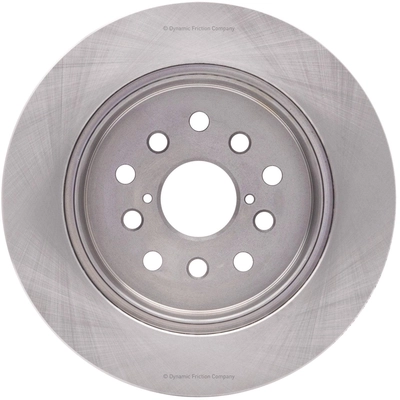 Rear Disc Brake Rotor by DYNAMIC FRICTION COMPANY - 600-75010 pa1