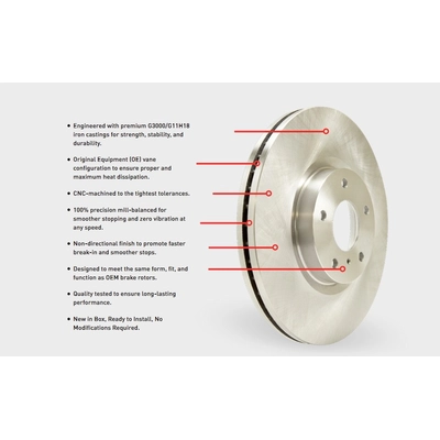 DYNAMIC FRICTION COMPANY - 600-75061 - Disc Brake Rotor pa4