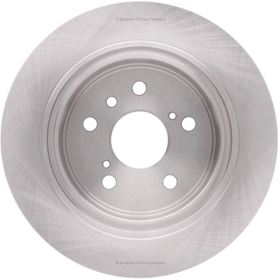 Rear Disc Brake Rotor by DYNAMIC FRICTION COMPANY - 600-76065 pa5