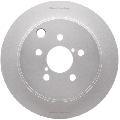 Rear Disc Brake Rotor by DYNAMIC FRICTION COMPANY - 604-13027 pa3