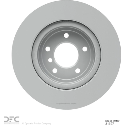 Rear Disc Brake Rotor by DYNAMIC FRICTION COMPANY - 604-31107 pa2