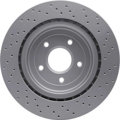 DYNAMIC FRICTION COMPANY - 624-47035 - Rear Disc Brake Rotor pa1
