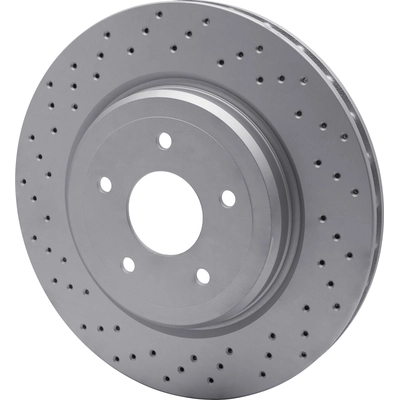 DYNAMIC FRICTION COMPANY - 624-47035 - Rear Disc Brake Rotor pa2