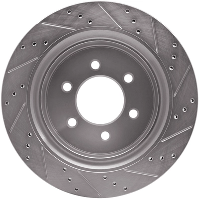 DYNAMIC FRICTION COMPANY - 631-54220L - Rear Disc Brake Rotor pa1