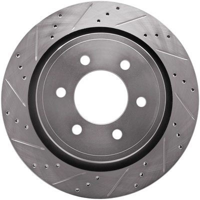 DYNAMIC FRICTION COMPANY - 631-54220L - Rear Disc Brake Rotor pa3