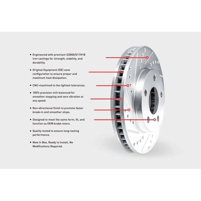 Rear Disc Brake Rotor by DYNAMIC FRICTION COMPANY - 631-73066R pa7
