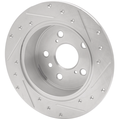 Rear Disc Brake Rotor by DYNAMIC FRICTION COMPANY - 631-76079L pa1