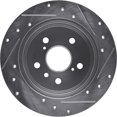 Rear Disc Brake Rotor by DYNAMIC FRICTION COMPANY - 631-76091L pa1