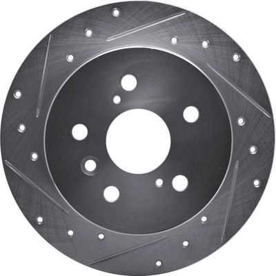 Rear Disc Brake Rotor by DYNAMIC FRICTION COMPANY - 631-76091L pa3