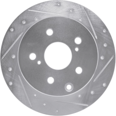 DYNAMIC FRICTION COMPANY - 631-76134R - Rear Disc Brake Rotor pa1