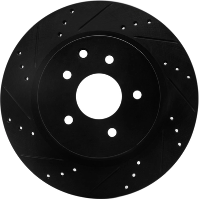 DYNAMIC FRICTION COMPANY - 633-67055L - Rear Disc Brake Rotor pa1