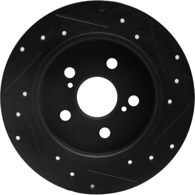 DYNAMIC FRICTION COMPANY - 633-76083L - Rear Disc Brake Rotor pa1