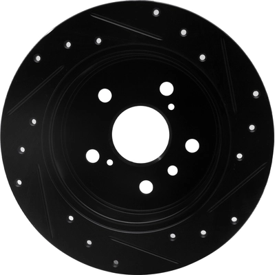Rear Disc Brake Rotor by DYNAMIC FRICTION COMPANY - 633-76091L pa1