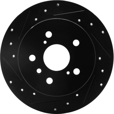 Rear Disc Brake Rotor by DYNAMIC FRICTION COMPANY - 633-76091L pa2