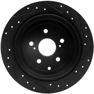 DYNAMIC FRICTION COMPANY - 633-76141L - Rear Disc Brake Rotor pa1