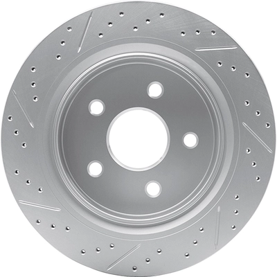 Rear Disc Brake Rotor by DYNAMIC FRICTION COMPANY - 830-40095R pa1