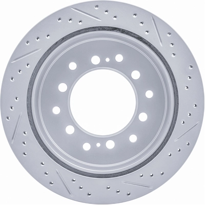 Rear Disc Brake Rotor by DYNAMIC FRICTION COMPANY - 830-76143L pa5
