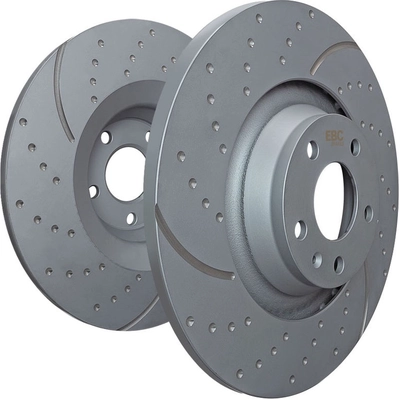 Rear Disc Brake Rotor by EBC BRAKE - GD7141 pa1