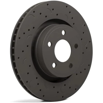 Rear Disc Brake Rotor by HAWK PERFORMANCE - HTC4567 pa1