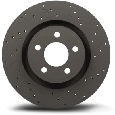 Rear Disc Brake Rotor by HAWK PERFORMANCE - HTC4567 pa2