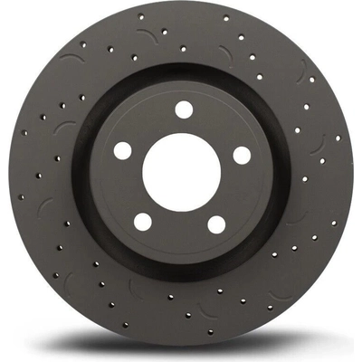 Rear Disc Brake Rotor by HAWK PERFORMANCE - HTC4898 pa1
