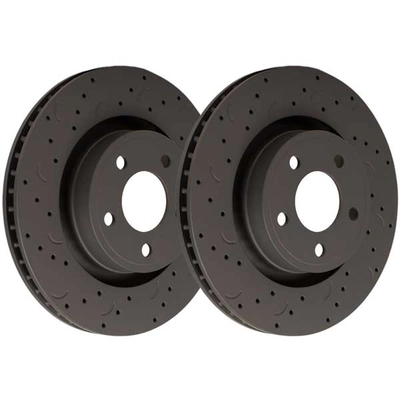 Rear Disc Brake Rotor by HAWK PERFORMANCE - HTC4902 pa1