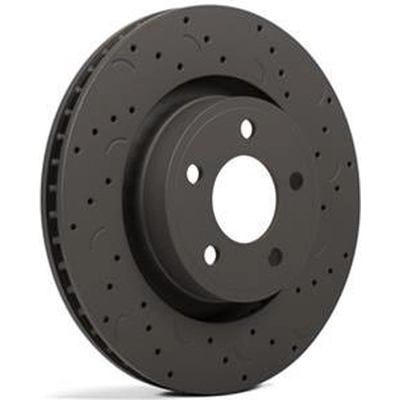 Rear Disc Brake Rotor by HAWK PERFORMANCE - HTC4947 pa1