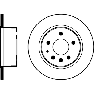 HELLA PAGID - 355100991 - Disc Brake Rotor (Pack of 2) pa1