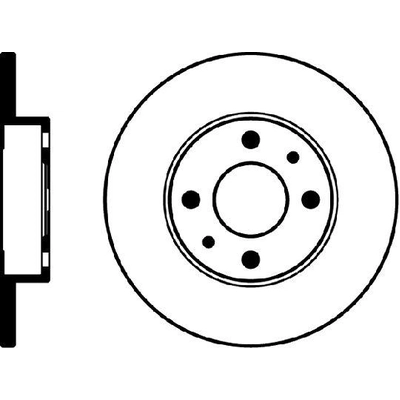 Rear Disc Brake Rotor (Pack of 2) by HELLA PAGID - 355103151 pa1