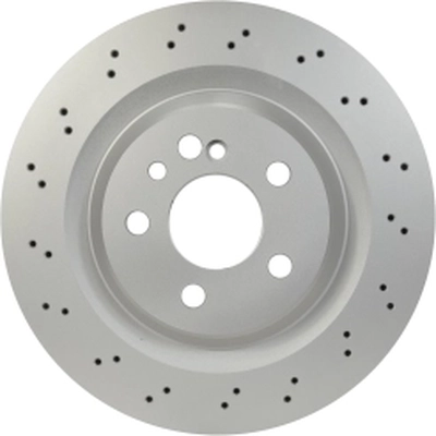 Rear Disc Brake Rotor by HELLA PAGID - 355122702 pa6