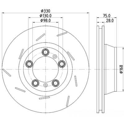 HELLA PAGID - 355133671 - Rotor pa1