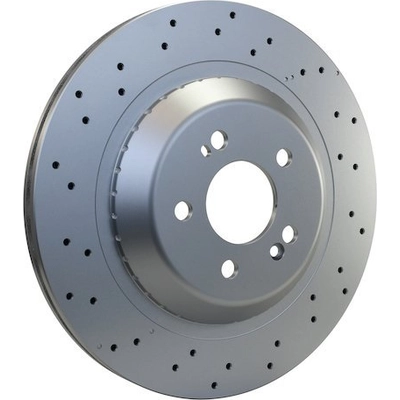Rear Disc Brake Rotor by HELLA PAGID - 355134582 pa3