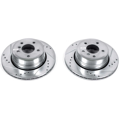 Rear Disc Brake Rotor by POWER STOP - EBR1022XPR pa4