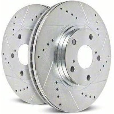 Rear Disc Brake Rotor by POWER STOP - EBR1022XPR pa1