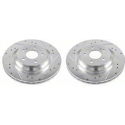 Rear Disc Brake Rotor by POWER STOP - EBR1052XPR pa2