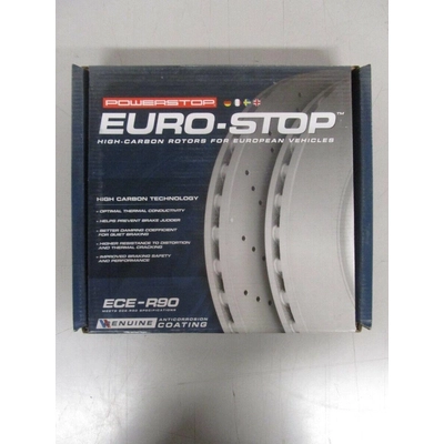 Rear Disc Brake Rotor by POWER STOP - EBR657EVC pa2